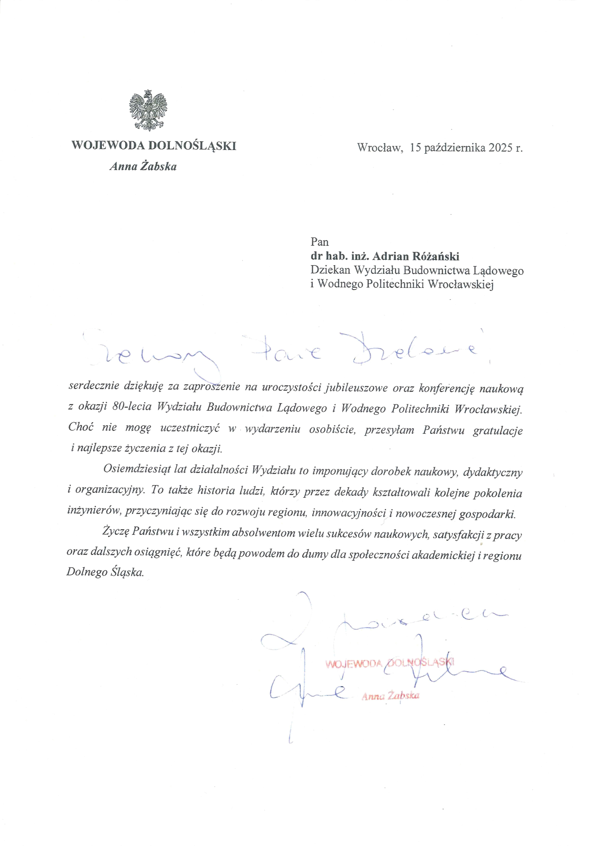 Wojewoda Dolnośląski